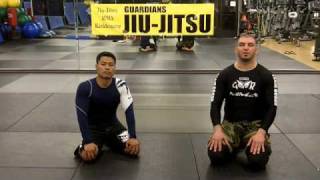 Jiu Jitsu  Calf Crunch from Guard 21T [upl. by Fachanan]