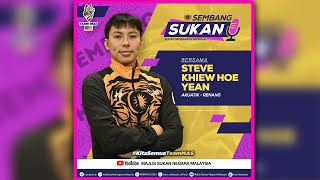 Sembang Sukan Siri 63 bersama Steve Khiew Hoe Yean Atlet Akuatik Renang [upl. by Berkie]