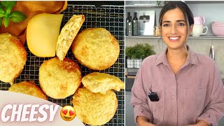 Wie vom Bäcker KÄSEBRÖTCHEN 🤤 Mit wenigen Zutaten selber backen  Soft Cheese Buns [upl. by Beare]