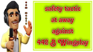 OSM TACTICS 2024  Safety Tactic to Beat OSM 442B Wingplay  play away [upl. by Nnylsor]