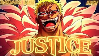 DOFLAMINGO  JUSTICE SPEECH  ONE PIECE  anime onepiece amv [upl. by Nalyac]