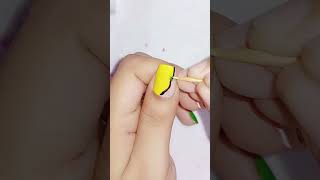 Easy and beautiful Nail design nailart nailcolour naildesign [upl. by Yahsan120]