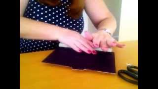 Making A5 dividers for your Filofax using card stock [upl. by Frederica]