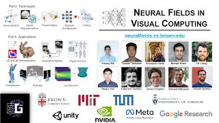 Neural Fields in Visual Computing Eurographics 2022 STAR [upl. by Ekenna]