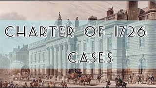 Charter of 1726 cases ।। Judicial charter ।। cases ।। [upl. by Yatnoed722]