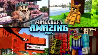 12 Amazing Minecraft Mods For 1201  ForgeampFabric [upl. by Atinra10]