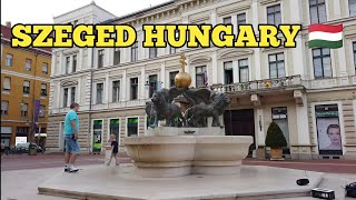 WALKING IN SZEGED HUNGARY 2022  This is What Its Like [upl. by Baese]