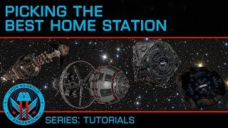 Choosing The Best Home Station to Store Your Ships and Modules in Elite Dangerous Tutorial [upl. by Lauro]