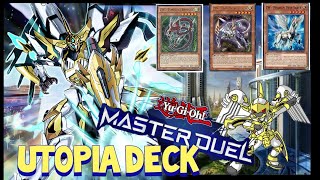 Utopia Deck 2022 Master duel plus bundle opening packs [upl. by Custer]