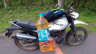 1 ltr Mileage Test Xpulse 200 Bs6 😳 [upl. by Nnybor]