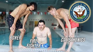 We Tried The US Navy Fitness Test [upl. by Nodyl]