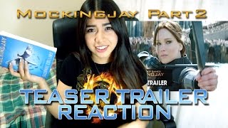 Mockingjay Part 2 Teaser Trailer REACTION [upl. by Yoral342]