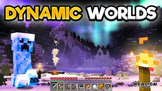 Minecrafts New quotDynamic Worldsquot Are OUT NOW [upl. by Godfree]