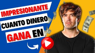 Cuanto DINERO gana JuegaGerman en Youtube [upl. by Ivatts537]