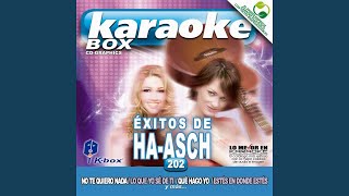 Qué Hago Yo Karaoke Version [upl. by Poore]