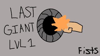 DARK SOULS II lvl1 Last giant fists [upl. by Seften141]