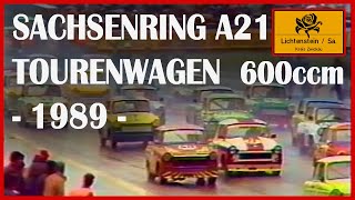 Sachsenring Tourenwagen A21 600ccm 1989 [upl. by Kettie]