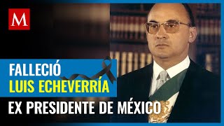 Murió Luis Echeverría ex presidente de México a los 100 años [upl. by Bigod]