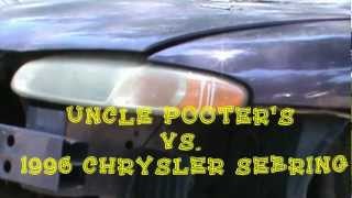 Headlight Cleaner  Restoration on a Chrysler Sebring [upl. by Evilc]