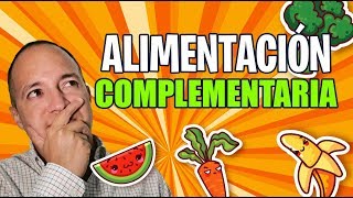 Consejos para iniciar la alimentación complementaria de tu bebé [upl. by Nyrahs]