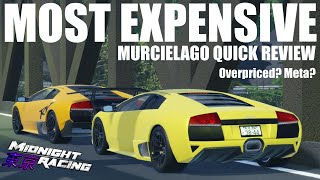 Most expensive car ever added The new Lamborghini Murcielago quick review in Midnight Racing Tokyo [upl. by Nelan]