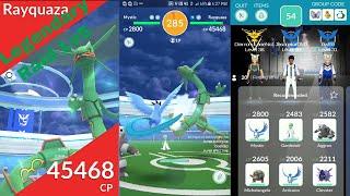 Pokemon Go Gen 3 Rayquaza Raid [upl. by Nwahsirhc]