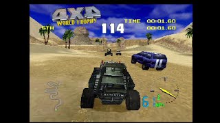 4x4 World Trophy  PS1 Gameplay [upl. by Vassili]