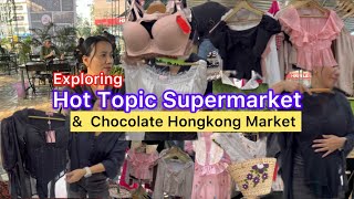 Shopping At Supermarket And Hong Kong Market Dimapur Nagaland👒👗 [upl. by Dnomhcir]