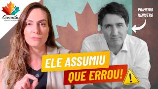 POLÊMICA REAGINDO AO ÚLTIMO ANÚNCIO DO GOVERNO CANADENSE [upl. by Eentroc]