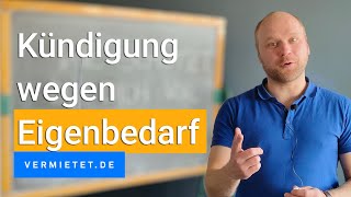 Kündigung wegen Eigenbedarf [upl. by Nysila522]