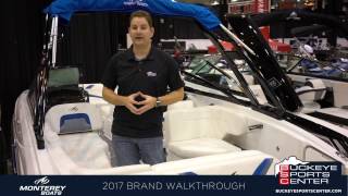 2017 Monterey Boats Brand Walkthrough [upl. by Downall972]