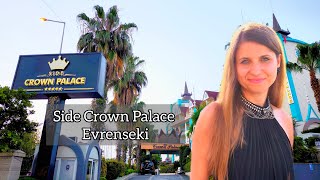 Side Crown Palace  Full Hotel Video  Gülten Rasit [upl. by Saxen]