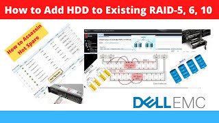 How to Assign Hot Spare with Existing RAID5 6 10 in Dell Server [upl. by Colin]