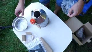 Kelly Kettle Base Camp unboxing [upl. by Small]