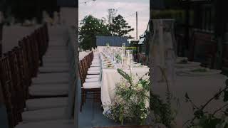 An Al fresco wedding reception for your inspo page weddingphotography fineartweddingphotographer [upl. by Llenna]