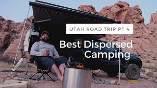 Utah Road Trip Part 4  BEST DISPERSED CAMPING [upl. by Walton]