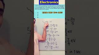 CSIR NET Physics Dec 2023 Solar Cell Solution electronics csirnet shorts [upl. by Ayiotal]