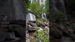 Anna Ruby Falls near Helen GA waterfalls [upl. by Anisamot]