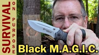 SampW Black Ops MAGIC Assist EDC Folding Knife [upl. by Ahsiuqet304]