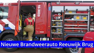 Nieuwe Brandweerauto voor Brandweer Reeuwijk [upl. by Hannover]