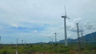 The Windmill Farms  The WindFarms Near NagerCoil [upl. by Oinotnaesoj]