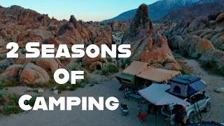 Two Season of Camping Compilation  Overlanding  Colorado Utah California Nevada Arizona Washington [upl. by Peter]