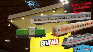 BRAWA  Rundgang Faszination Modellbau 2023 [upl. by Enirehtac178]