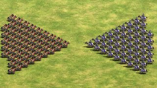 50 SAVAR vs 50 ELITE CATAPHRACT😰 Age of Empires 2 [upl. by Mozart]