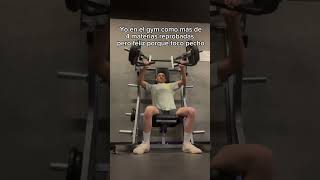 Lunes de pechito 👊🥹 carlosbelcast gym humor gym frases parati motivacion greenscreen [upl. by Aldos557]