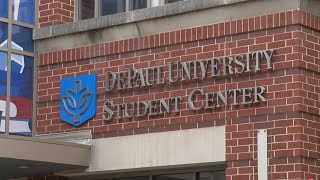 Students and supporters hold press conference after DePaul University encampment dismantled [upl. by Uriah]