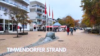 Timmendorfer Strand Ostsee Walking Tour 4K Restaurants Shops 112024 [upl. by Batchelor]