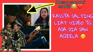 CIEE RASSYA SALTING LIAT VIDEONYA SAMA AQEELA 😂❤️ [upl. by Palma]