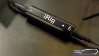 First Look iRig HD  Digital Guitar Interface for iPhone amp iPad Hands On [upl. by Lobel]