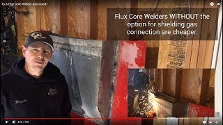 Are Flux Core Welders Any Good [upl. by Ailla]